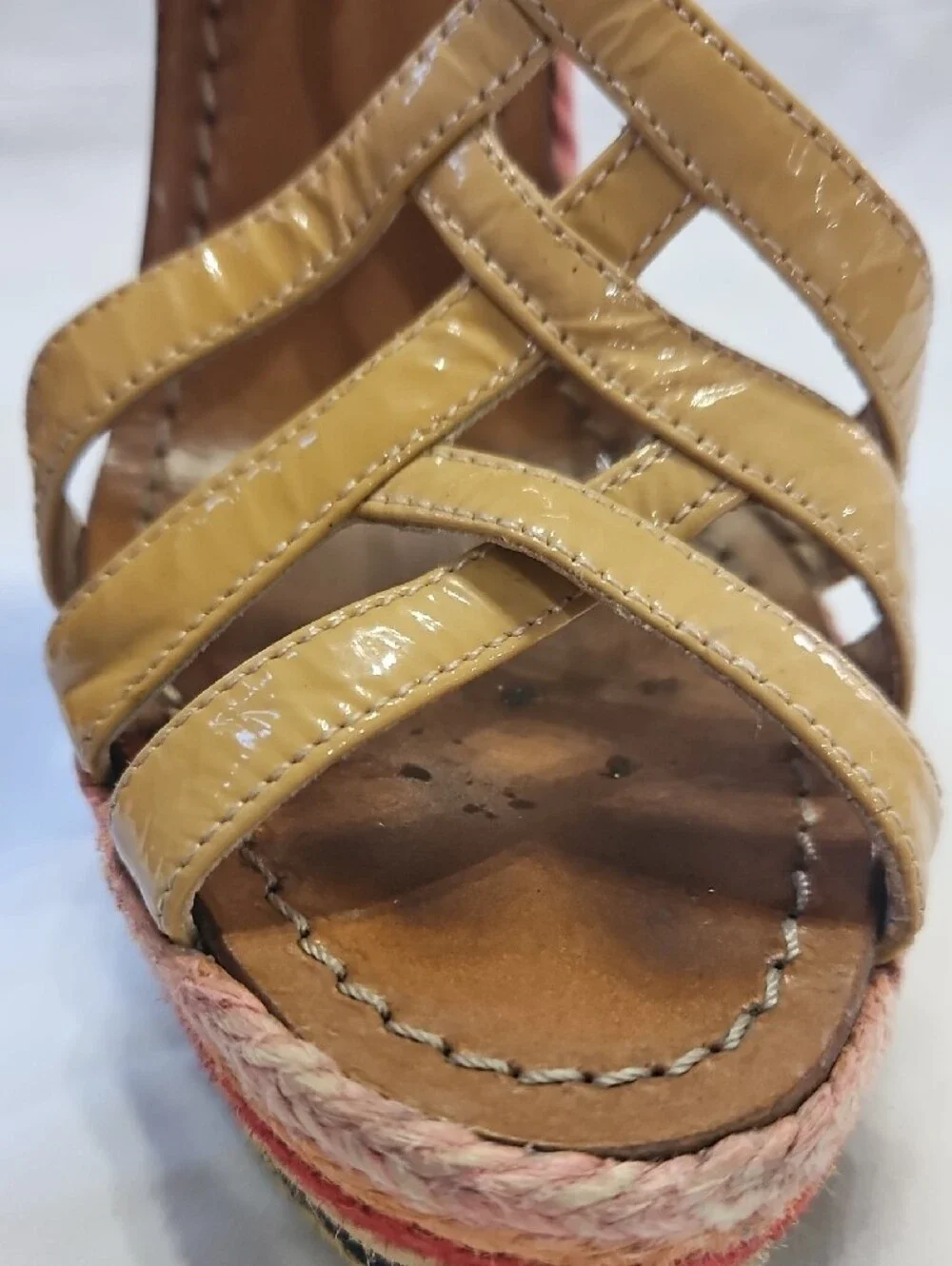 Kate Spade New York Lindsay Rainbow Espadrille Wedge Sandals